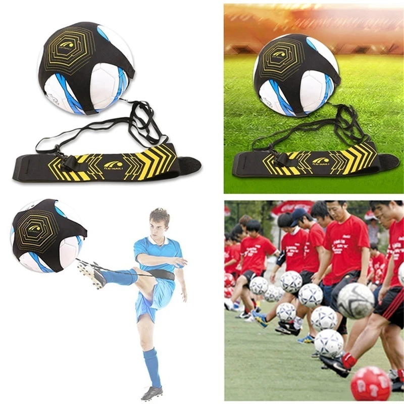 Тренировочный ремень для игры в футбол регулируемый пояс тренировок соло ремни