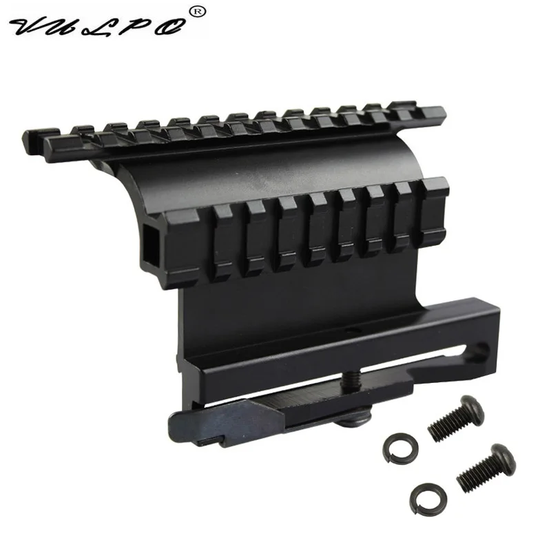 

VULPO Hunting Airsoft Scope Mount Tactical AK Serie Rail Side Mount Quick QD Style AK47 AK74 SAIGA Detach 20mm Weaver Rail Mount