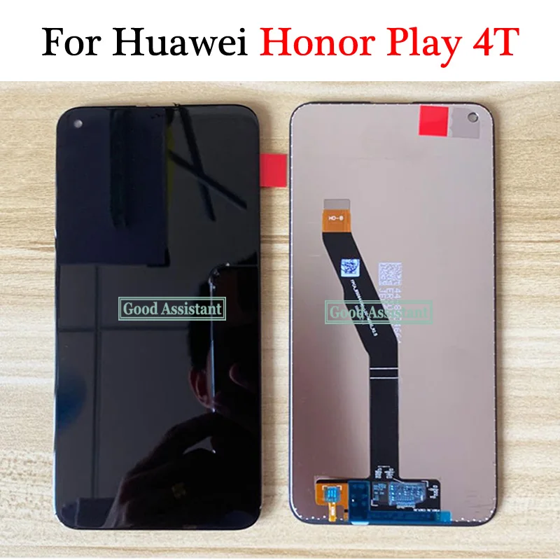 Оригинальный черный 6 39 дюймовый для Huawei Honor Play 4T фотографический ЖК-дисплей