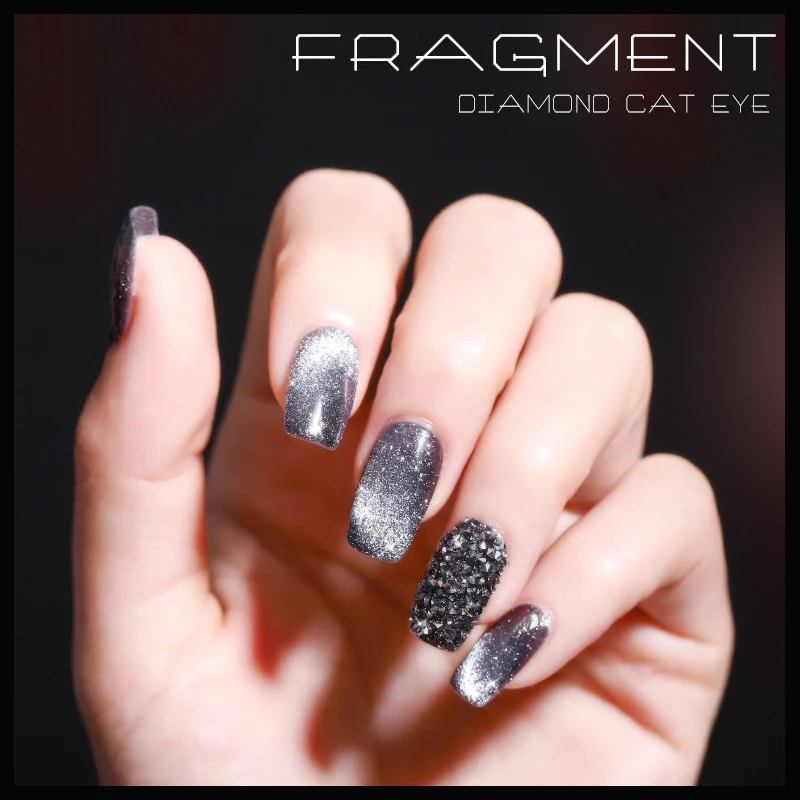 

Nail Polish 15ml 9 Colors UV Gel Semi Permanent Reflective Glitter Silver Laser Gel Nail Polish Gel Varnish Soak Off