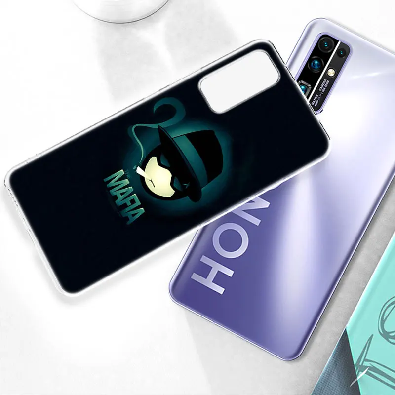 Силиконовый чехол с надписью Русский мафия для Huawei Honor 10X Lite 10i 20i 20E 20S 30S 30i 30 Pro Plus 9C