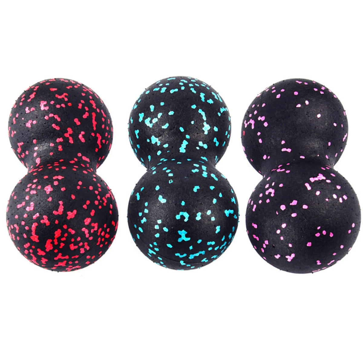 Портативная форма для йоги самомассажный мяч Myofascial релиз фитнес арахисовый