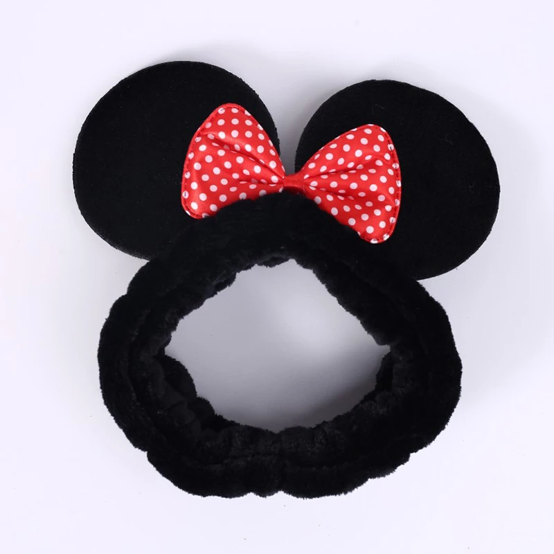 Новые милые аксессуары для волос с изображением Минни Диснея бант уши Микки Маус