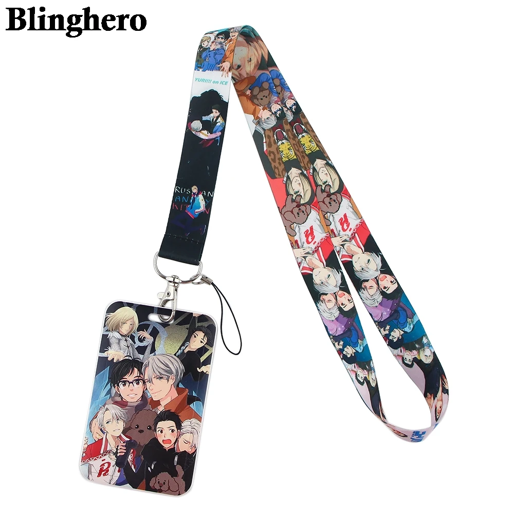 

CB395 Anime New Fashion Cell Phone Lanyard Neck Strap Cellphone Straps USB Badge Lanyard ID Card Rope Key Gym Holder
