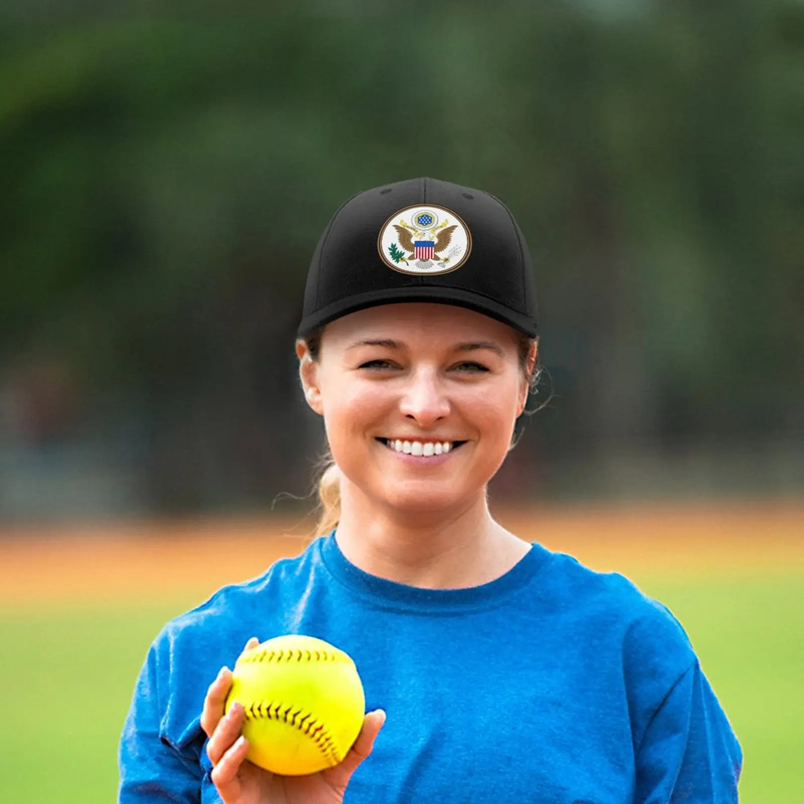 

Hat Emblem Of United States Baseball Cap Wild Sun Shade Peaked Hats Adjustable Caps for Men Women