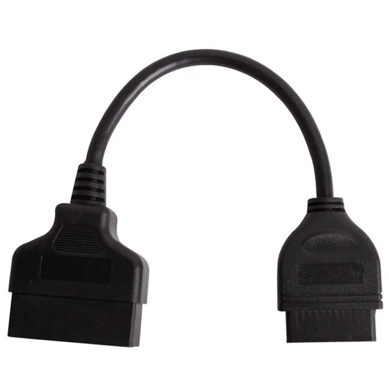 

OBD OBDII OBD2 Cable Adapter for 22Pin to 16Pin OBD Adapter to OBDII Connector for 17 Pin ODB2 Cable