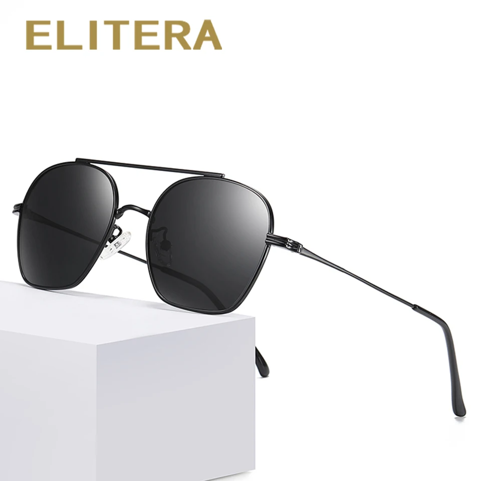 ELITERA женские модные овальные поляризованные солнцезащитные очки трендовые