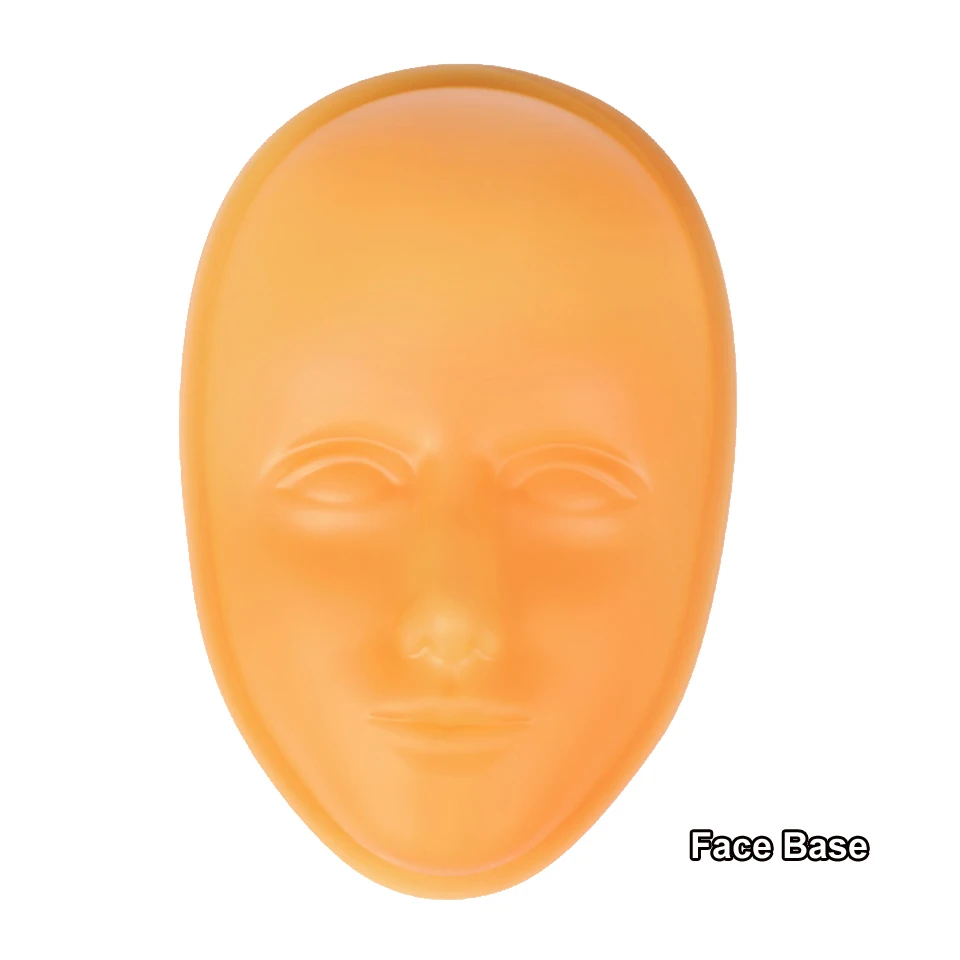 Силиконовая голова манекен для практики татуировок бровей и макияжа|Аксессуары