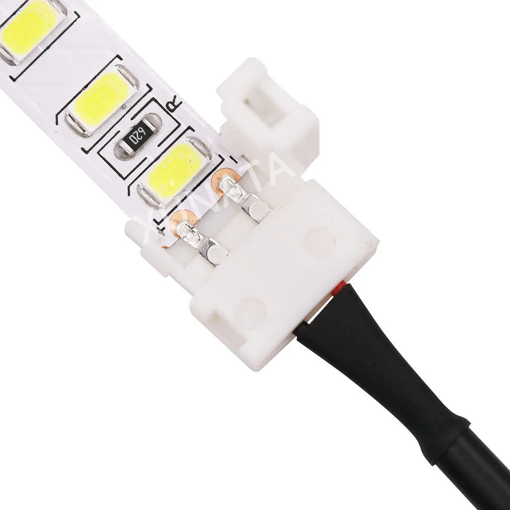 120led/m LED Strip 12V 5730 with DC Connector Flex Light for Counter Cabinet White/ Naturel White 50CM 1M 2M 3M 4M 5M | Лампы и