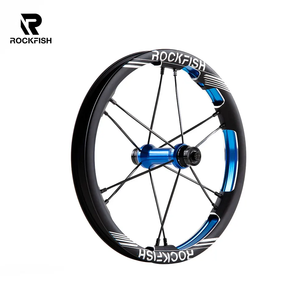 

Rockfish R6 12 inches Double Wall Balance Kids Push Bike Wheel 84 90 95mm CNC Child Bicycle Wheelsets