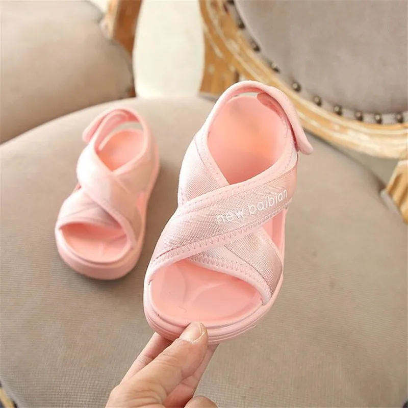 

Brand Baby sandals 2020 summer new children's toddler shoes boys girls anti-playing beach shoes Soft bottom casual children shoe