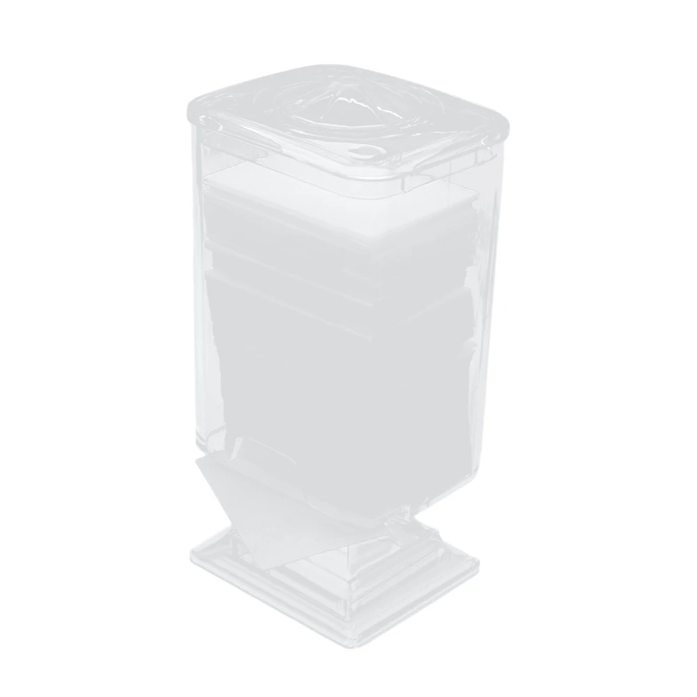 ГОРЯЧИЙ Макияж хлопок Pad коробка для удаления ногтей бумага держатель протирания