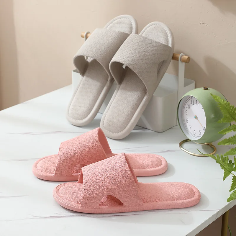 

Sandals Summer Man Indoor Non-slip Woman Bathroom Soft Sole Slipper Home Indoor Couples Leisure Shoe Fashion Flip Flops Hot Sell