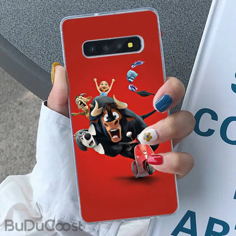 

CustomaryBull Adventures Anime Soft black Phone Case For Samsung S5 6 7 8 9 10 S8 S9 S10 plus S10E lite S10-5G S20 UITRA plus