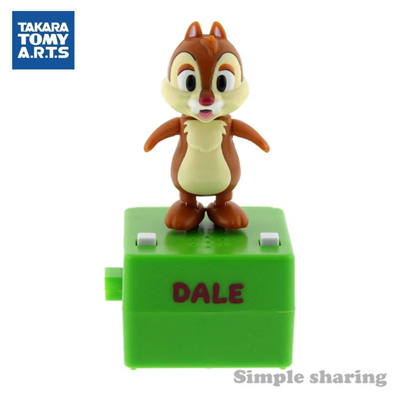 TAKARA TOMY Arts Popn Step Pixar фигурка Диснея Детские игрушки Аниме Детская кукла Дейл