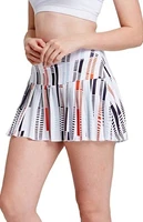 donsignet summer sports tennis golf skirt mid waist pleated sports shorts high waist pocket skirts for women print mini skirts