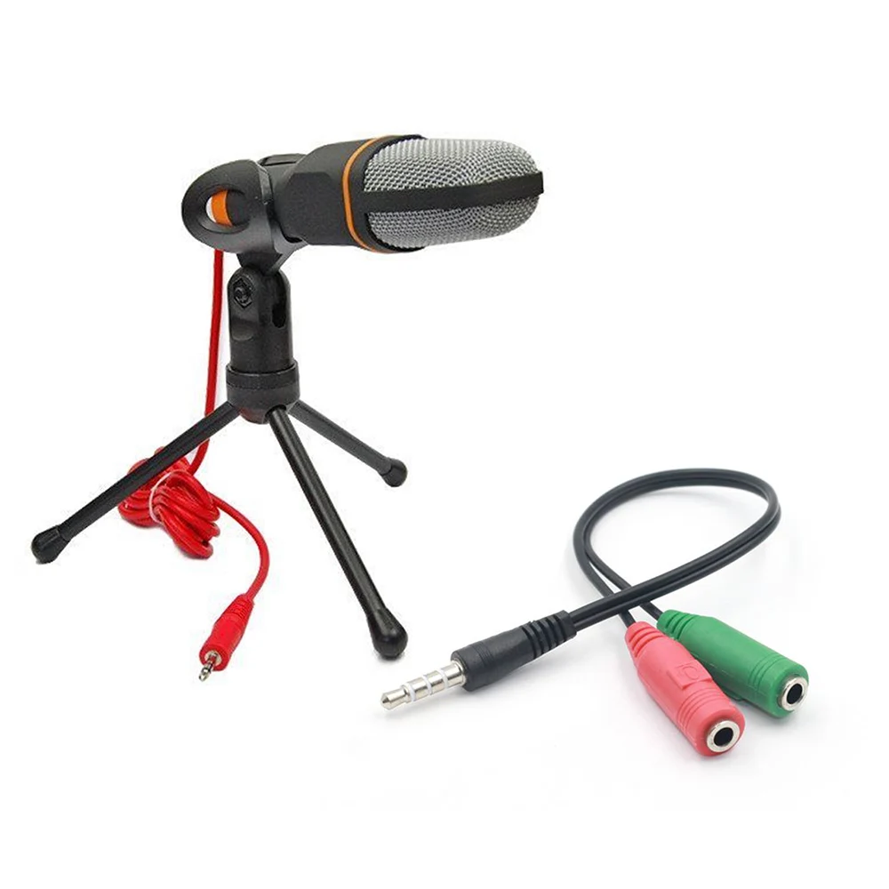 

Professional Condenser Sound Podcast Studio Microphone For PC Laptop Skype MSN Microphone