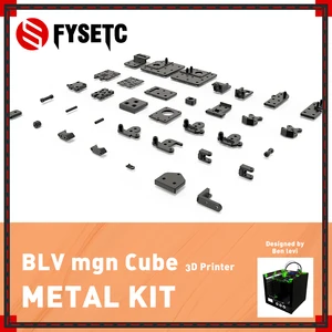 fysetc blv mgn cube all metal machining upgrade kit dual z axis triple z axis by ben levi for blv cube 3d printer free global shipping