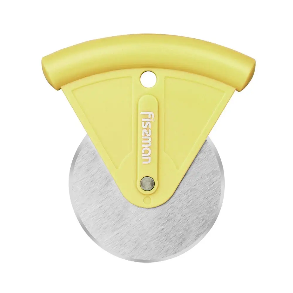 Резак для пиццы Fissman с колесиком из нержавеющей стали инструменты выпечки тортов