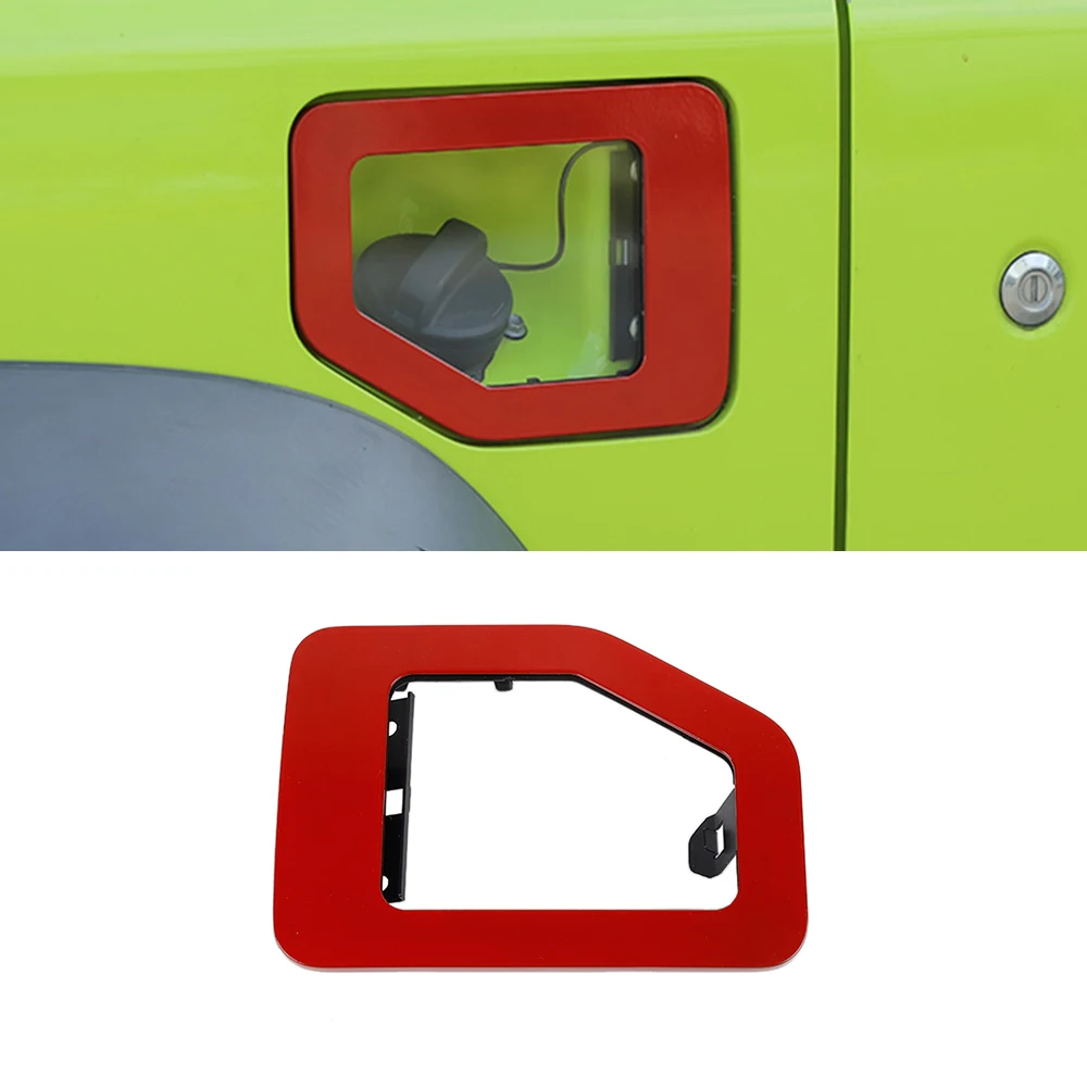 

Fuel Filler Door Guard Gas Tank Cap Decoration Cover Trim for Suzuki Jimny 2019 2020 2021 Car Exterior Accessories Transparent