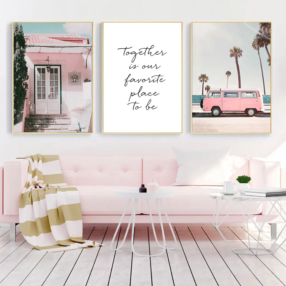 Морской пейзаж стены плакат холст Искусство печать картина цитаты картины для