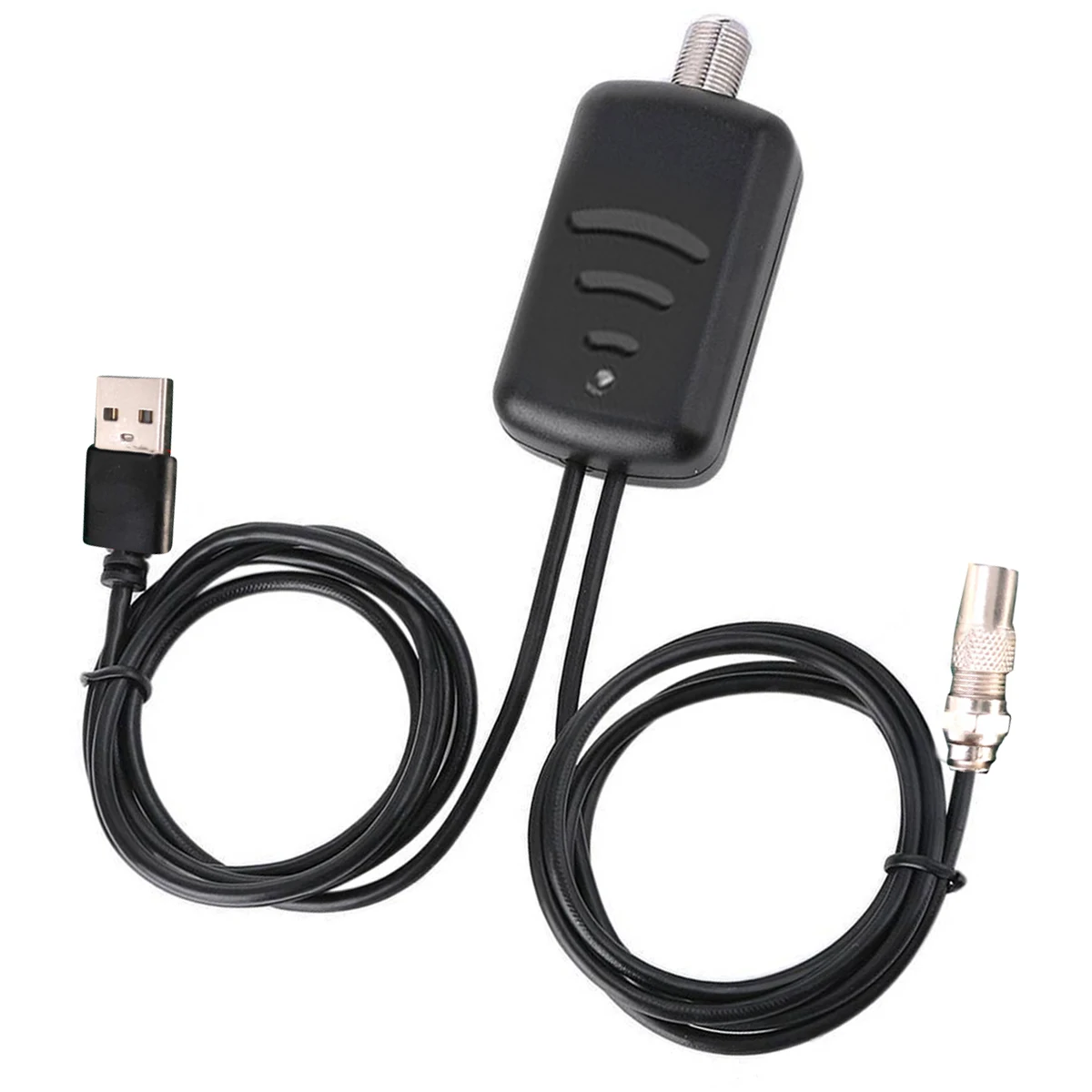 

25dB HDTV Antenna Amplifier Indoor Signal Booster USB TV High Gain Channel Boost HDTV Antenna Amplifier