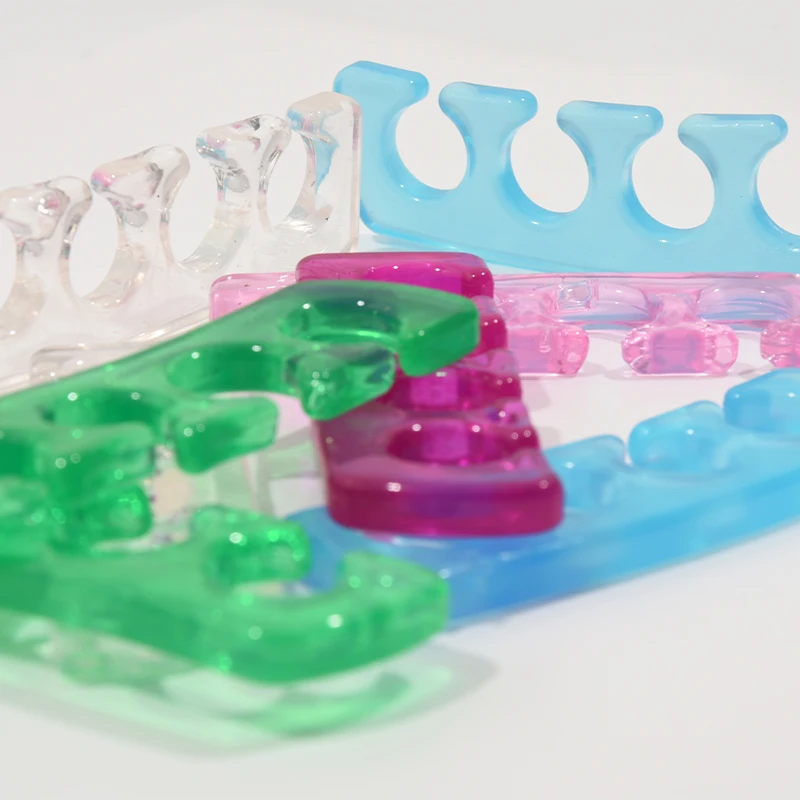 2 шт. гелевый корректор для пальцев ног мягкая форма выпрямитель гибкие