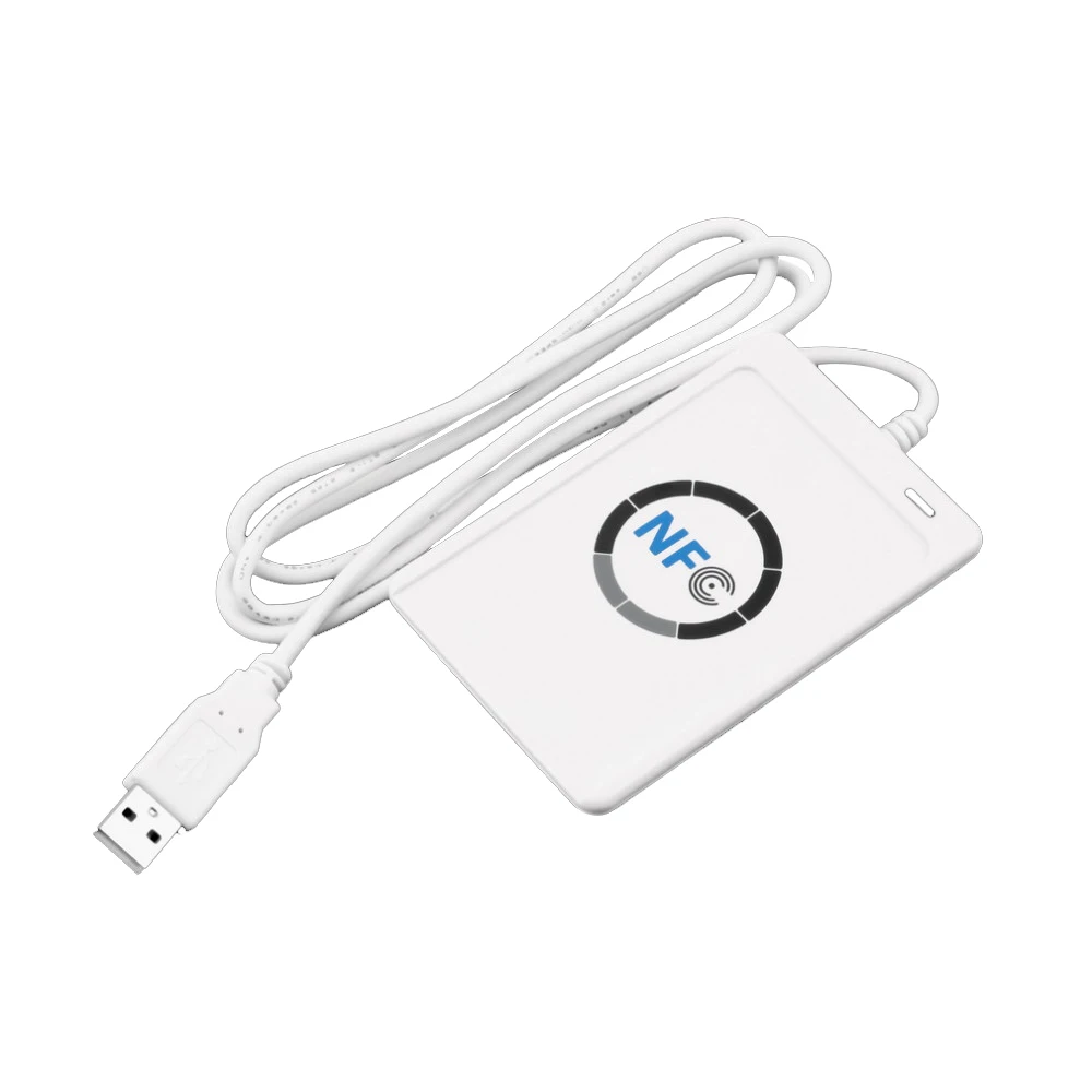 ACR122U NFC RFID считыватель смарт-карт Писатель Копир Дубликатор записываемый клон программное обеспечение USB для ISO14443 протокол S50