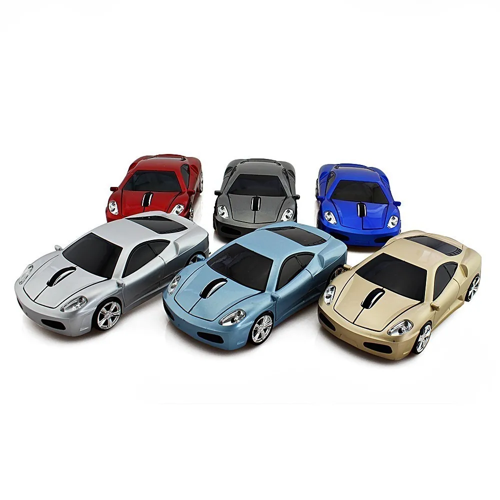 

Wireless Mouse Ergonomic 2.4Ghz 1600 DPI Scuderia Coupe F430 Superfast Sports Car Mouse For PC Laptop Desktop Supercar Mice