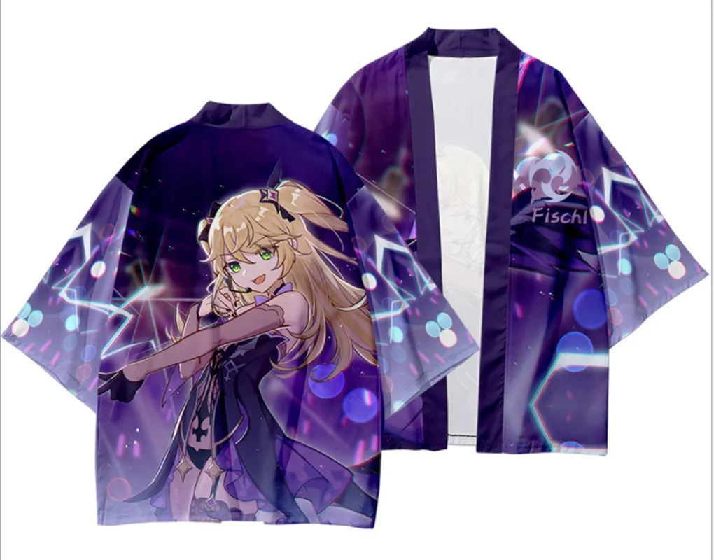 Кимоно для косплея Нового Аниме Genshin