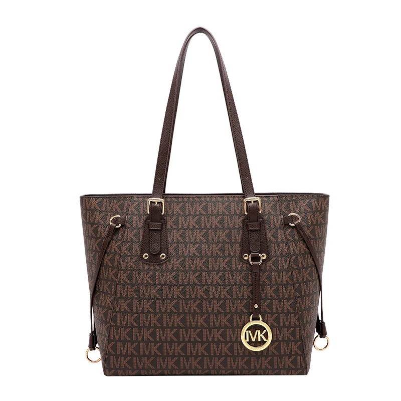 Роскошная женская сумка новинка 2020 модная вместительная для покупок кожаная