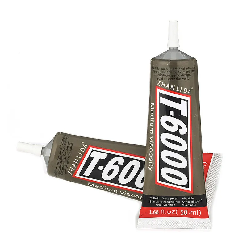 Супержидкий клей для сенсорного экрана T6000 1 шт. материал авто кожа металл дерево