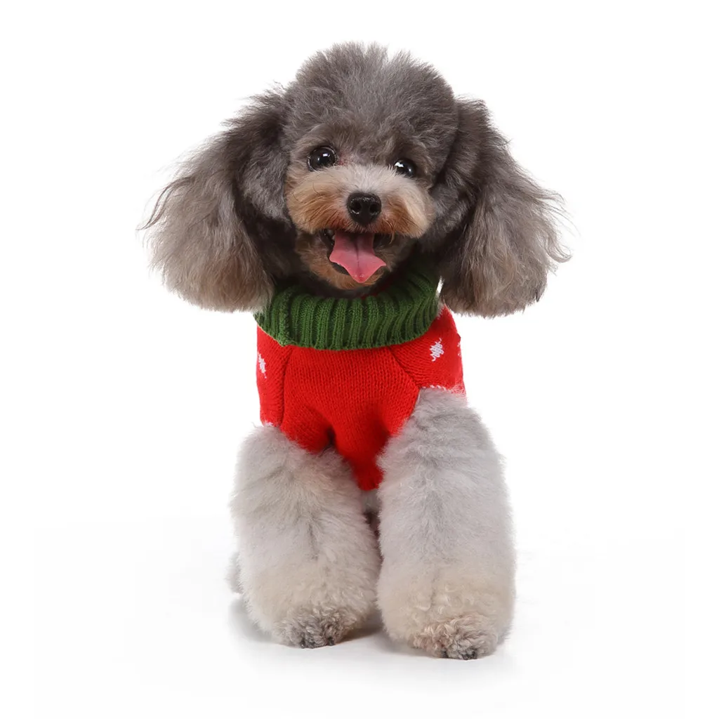 Повседневный Рождественский жилет для домашних животных кошек и собак зимняя