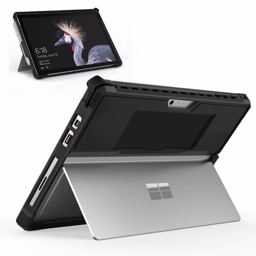 

Чехол MoKo для Microsoft Surface Pro 7/Pro 6/Pro 5/Pro 2017/Pro 4 /Pro LTE, универсальный защитный прочный чехол с держателем для ручки
