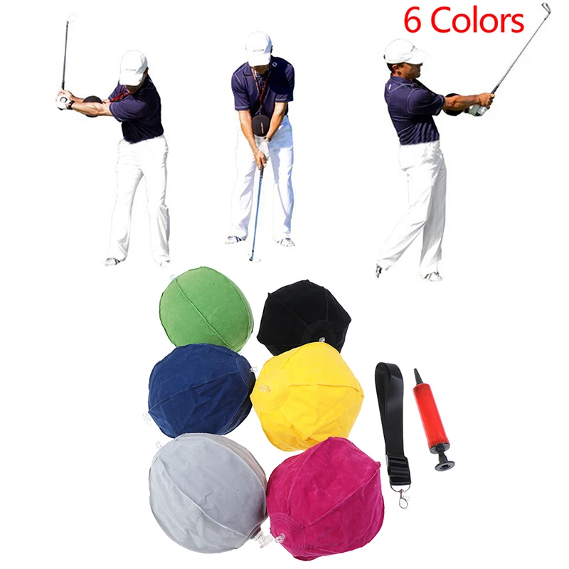 

Golf Swing Trainer Aids Intelligent Impact Ball Assist Posture Correction Training Smart Inflatable Ball Drop Ship