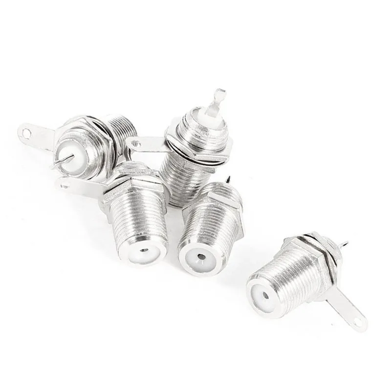 5 шт. F Тип панель монтируется гнездо припоя разъем адаптера | Обустройство дома