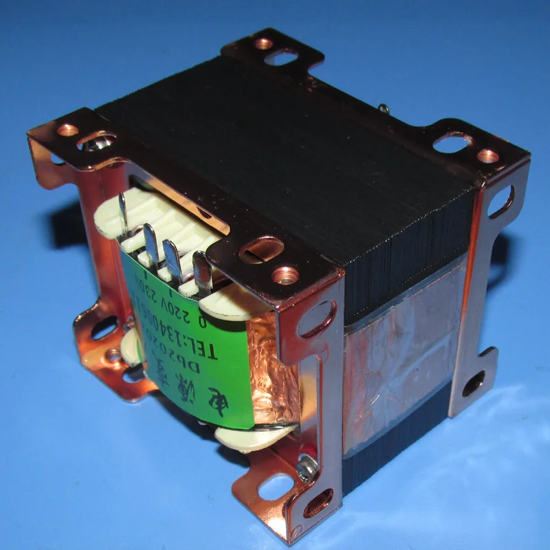 

5V 3A dual-group filament power transformer for 300B electron tube 30W Z11 iron core EI66X30, copper foil shielding