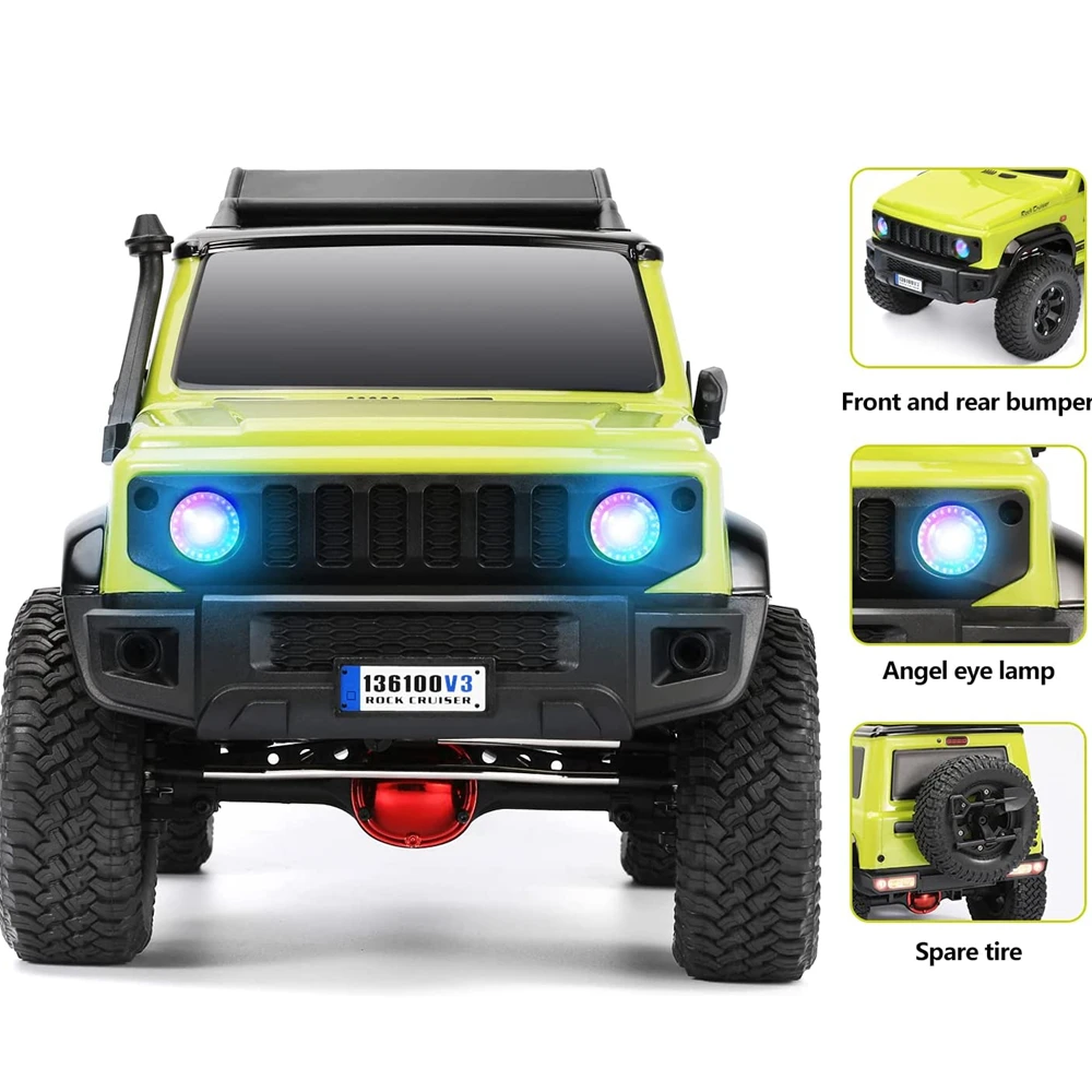 Радиоуправляемый гусеничный внедорожник RGT 1:10 4wd рок-Крузер RC-4 136100V3 4x4