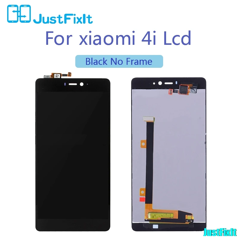 Замена для XIAO mi 4i lcd кодирующий преобразователь сенсорного экрана в сборе части