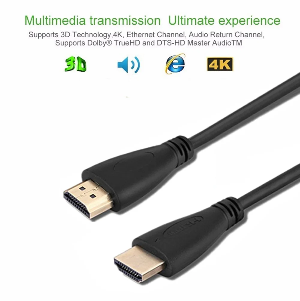 HDMI-кабель видеокабели 1 4 1080P 3D кабель для HDTV сплиттер переключатель 0 5 м 2 3 10 12 15 Z3 |