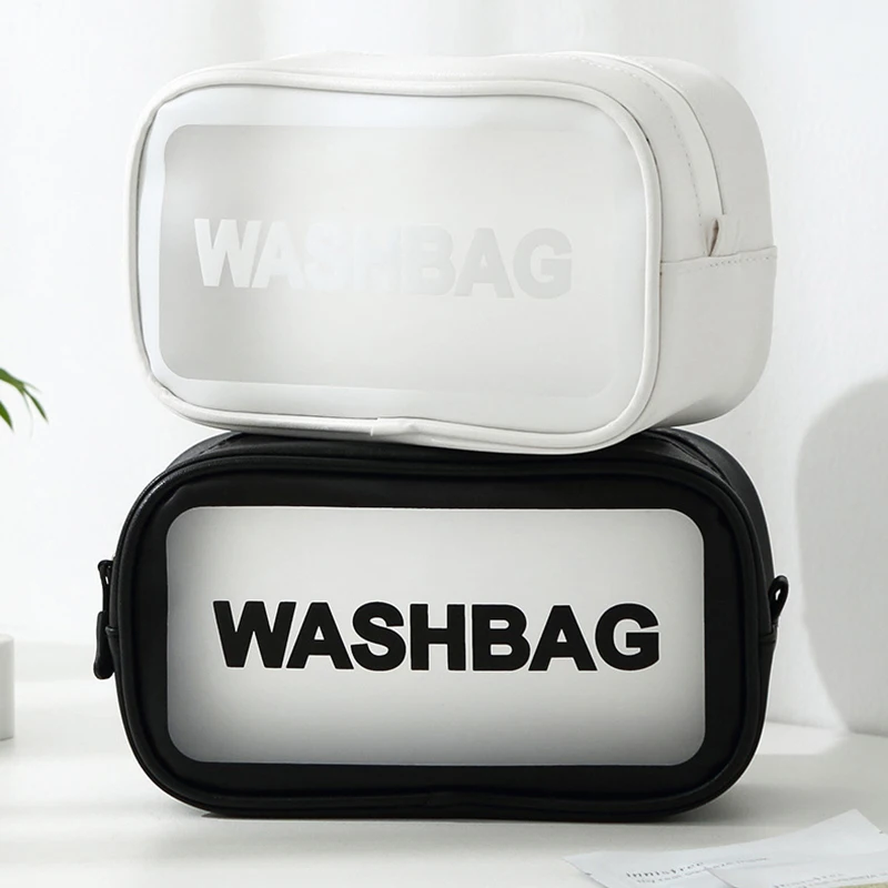 Дорожная косметичка для мужчин и женщин прозрачный водонепроницаемый