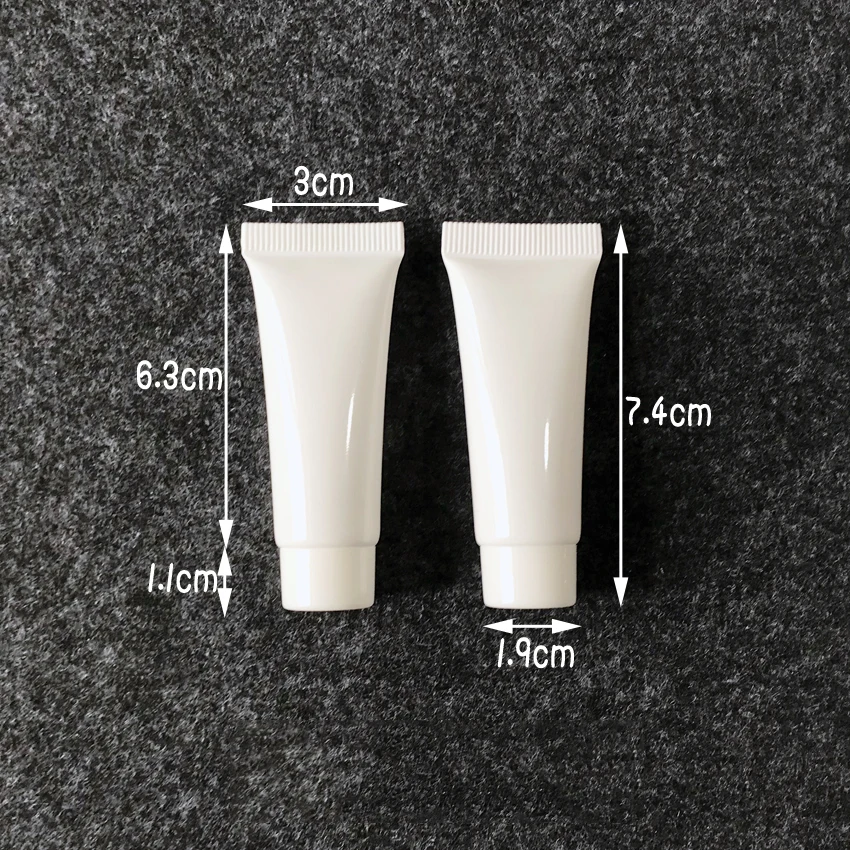 Пустая пластиковая бутылочка для косметики 10 мл г крема глаз рук лосьона