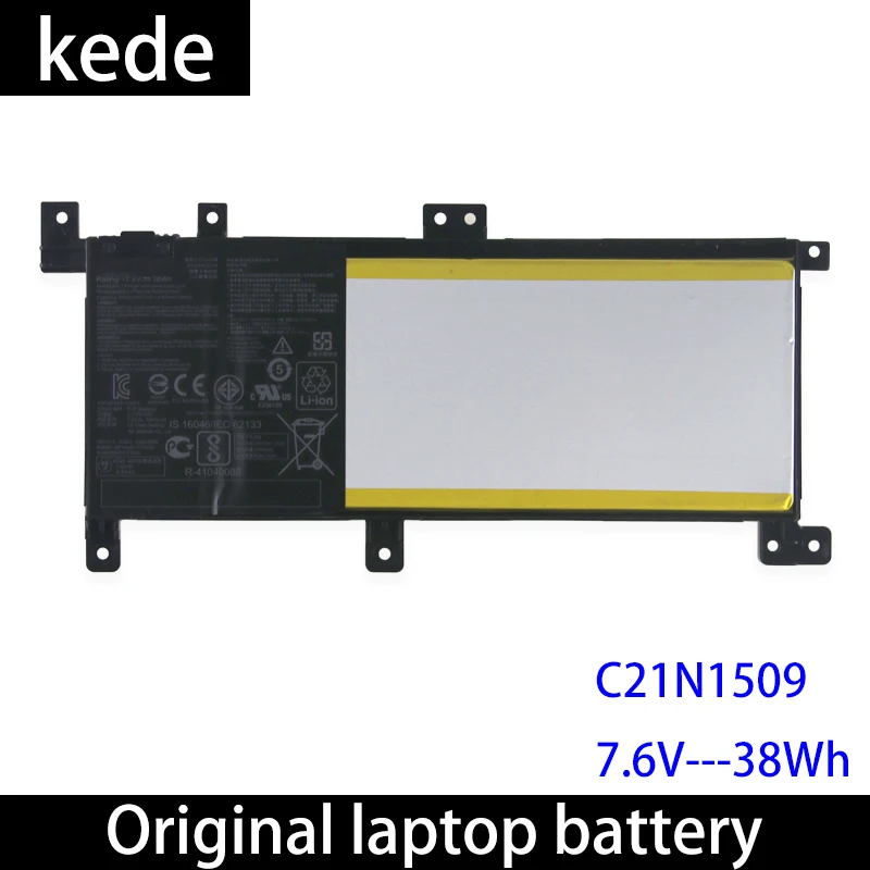 Kede Новый C21N1509 Аккумулятор для ноутбука ASUS ноутбук FL5900U A556U X556UV K556U X556U F556U