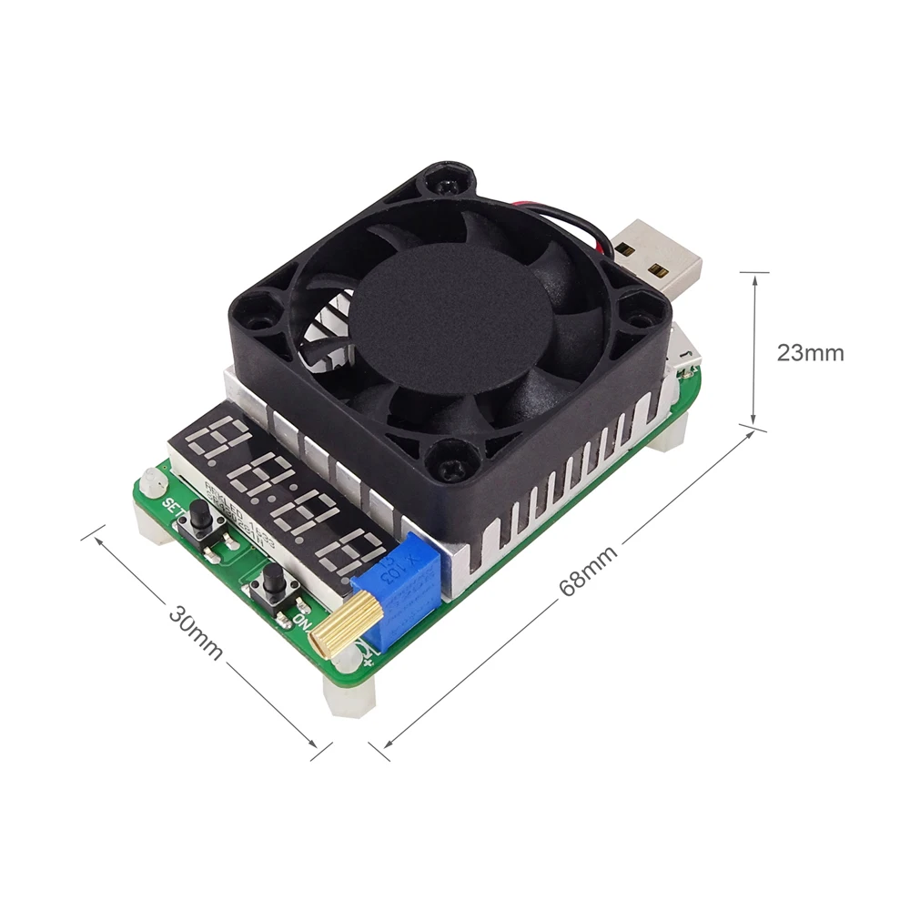 USB Интеллектуальная защита регулируемый 5A 25V 35W Вольтметр постоянного тока