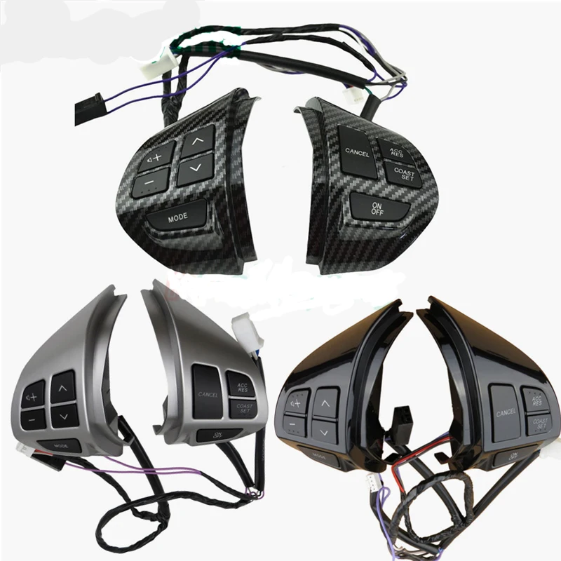 

Car -styling buttons FOR Mitsubishi ASX Multi-function Car steering wheel control buttons with cables Free shipping