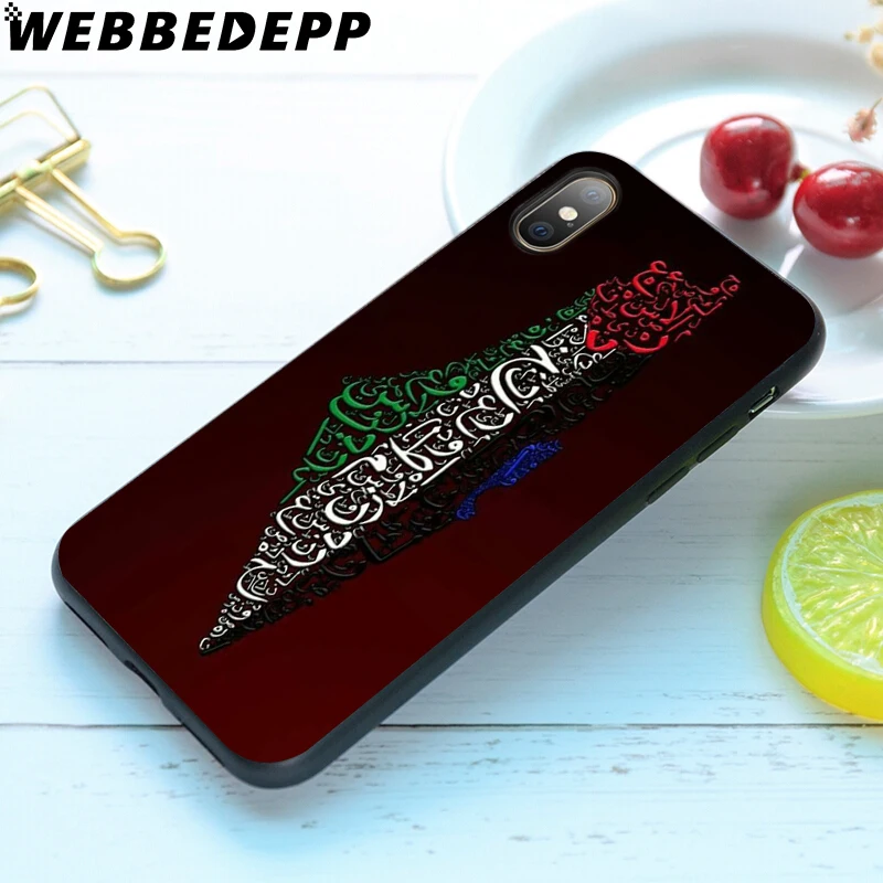 WEBBEDEPP Palestine Broadsword Free мягкая термополиуретановая крышка-чехол для Apple iPhone 6 6S 7 8 Plus 5 5S SE X XS 11 Pro MAX XR