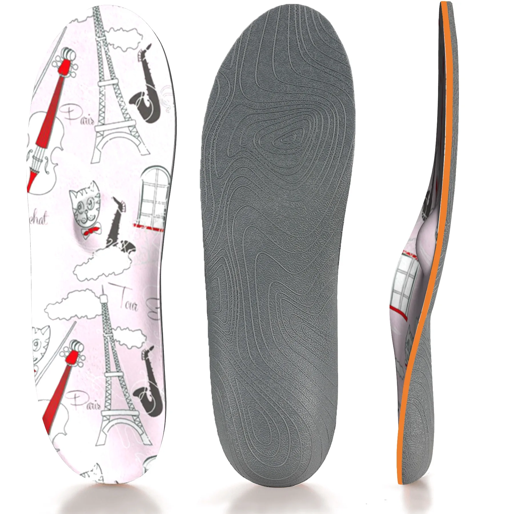 

Foot Protection Insole Men Woman Shoes Absorb Sweat Walking DECOR Insoles