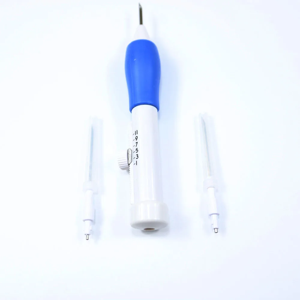 

9PCS Knitting Kit Magic DIY Embroidery Pen Set Sewing Tool Stitching Punch Needle