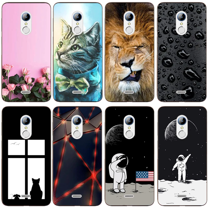 Patterned Case for ZTE V5 Pro Soft TPU Blade V580 Phone Back Cover X9 | Мобильные телефоны и аксессуары