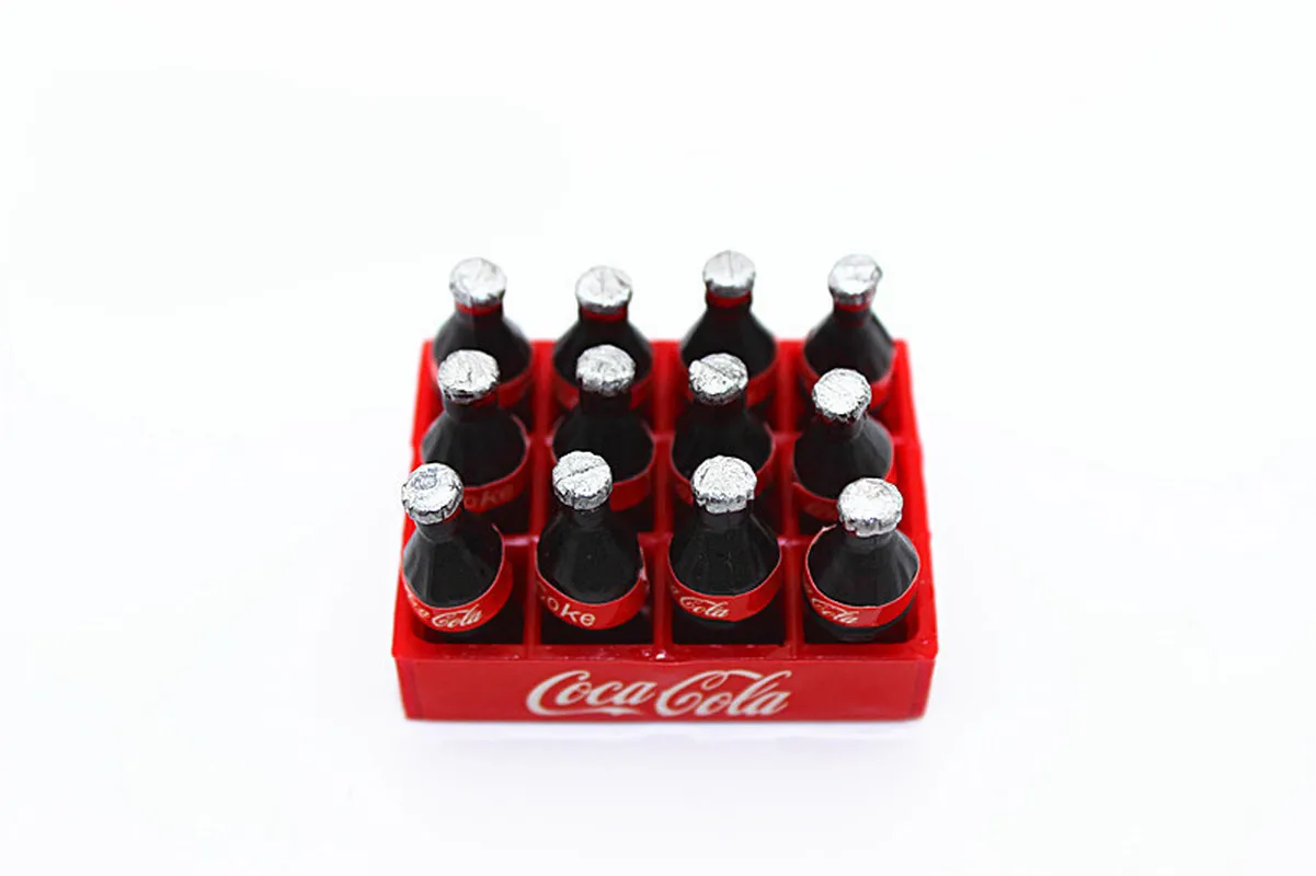 Милая Миниатюрная модель мини колы для кукольного домика аксессуары Миниатюрные